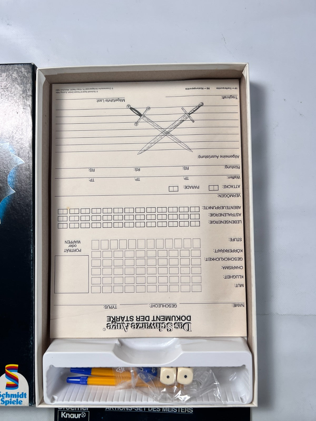 DSA DAS SCHWARZE AUGE WERKZEUGE DES MEISTERS  Vollständig - Ansicht 3