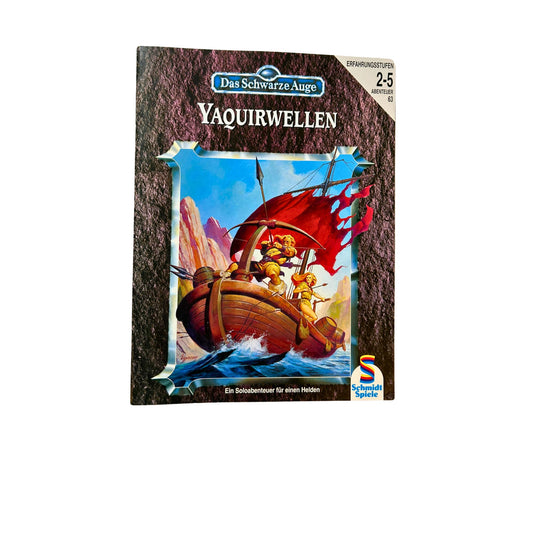 DSA Das schwarze Auge Yaquirwellen Abenteuer 63 Heft Schmidt – SKU A7524 – Rollenspiel-Buch gebraucht kaufen bei Brettspielimperium