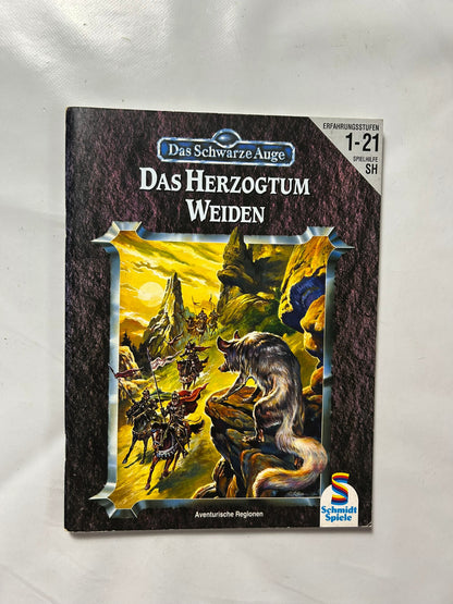 DSA Das schwarze Augen Das Herzogtum Weiden Spielhilfe SH - Heft - Ansicht 2