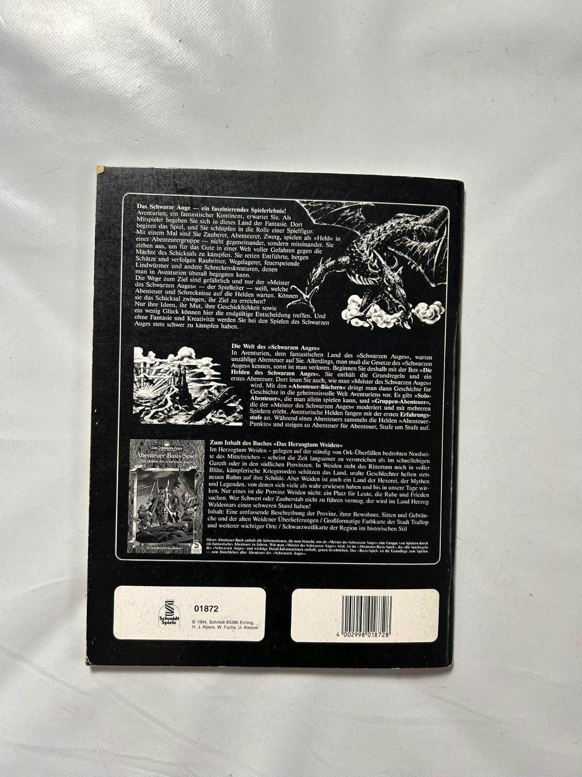 DSA Das schwarze Augen Das Herzogtum Weiden Spielhilfe SH - Heft - Ansicht 6