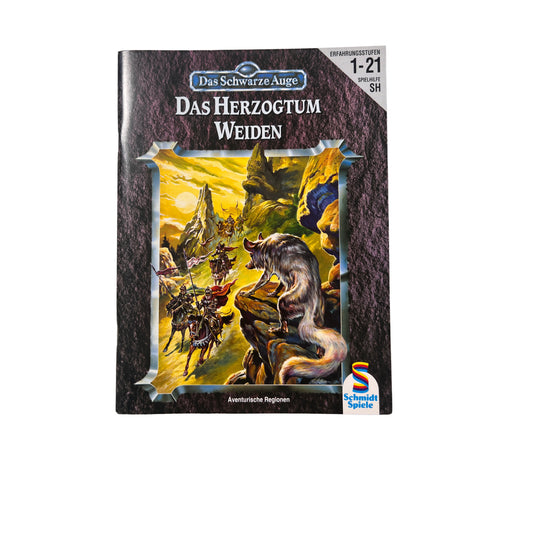 DSA Das schwarze Augen Das Herzogtum Weiden Spielhilfe SH - Heft – SKU A13404 – Rollenspiel-Buch gebraucht kaufen bei Brettspielimperium