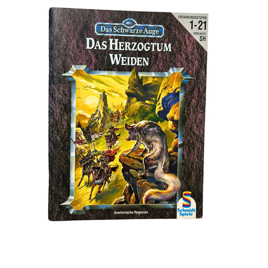 DSA Das schwarze Augen Das Herzogtum Weiden Spielhilfe SH - Heft – SKU A8717 – Rollenspiel-Buch gebraucht kaufen bei Brettspielimperium