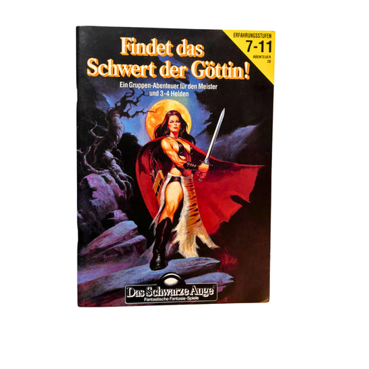 DSA, Findet das Schwert der Göttin!, A28, Stufe 711, guter Zustand – SKU A14204 – Rollenspiel-Buch gebraucht kaufen bei Brettspielimperium