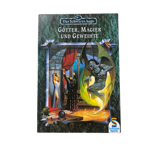 DSA, Götter, Magier und Geweihte, Box Das schwarze Auge Schmidt – SKU A13392 – Rollenspiel-Buch gebraucht kaufen bei Brettspielimperium