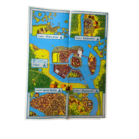 DSA Landkarte: Crallop - sehr guter Zustand – SKU A6229 – Rollenspiel-Buch gebraucht kaufen bei Brettspielimperium