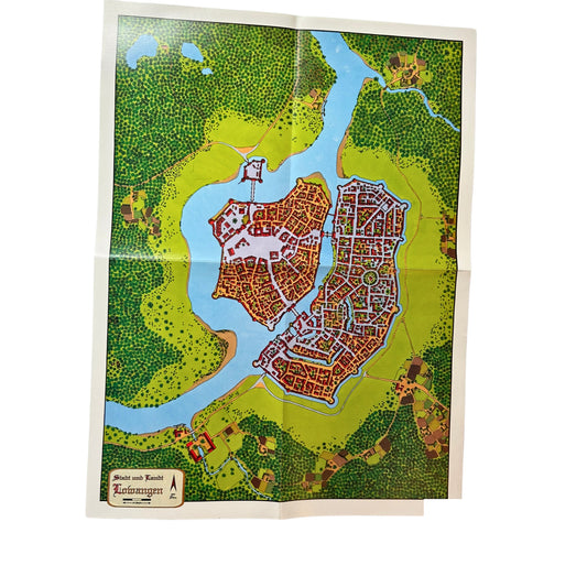 DSA Landkarte: Stad und Land Lomangen- sehr guter Zustand – SKU A6226 – Rollenspiel-Buch gebraucht kaufen bei Brettspielimperium
