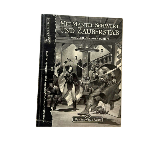 DSA Regelwerk - Mit Mantel, Schwert und Zauberstab - Vom  Leben in Aventurien - Ansicht 1