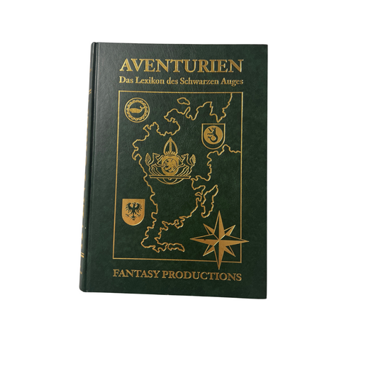 DSA Spielhilfe AVENTURIEN  DAS LEXIKON DES SCHWARZEN AUGES (GRÜNE EDITION) - Ansicht 1