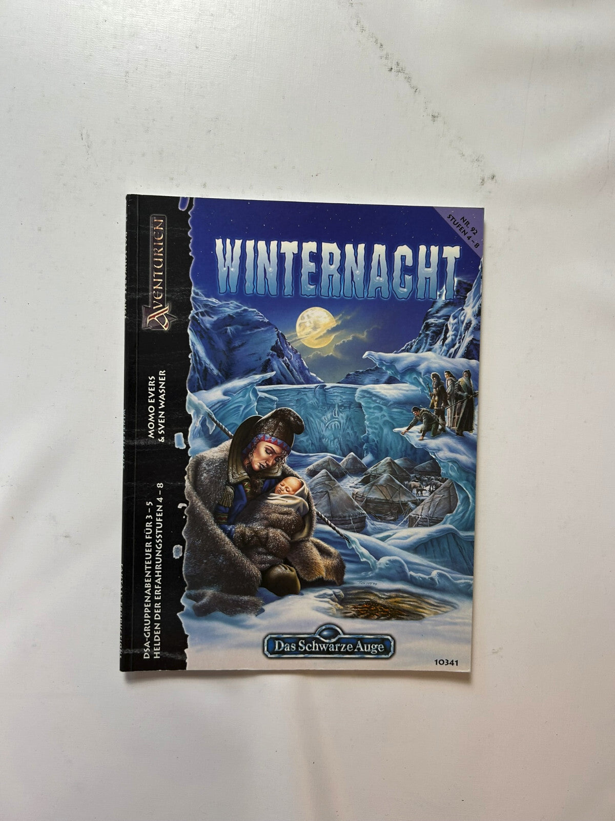 DSA, Winternacht, A92, Gruppenabenteuer Stufe 4-8, guter Zustand - Ansicht 3