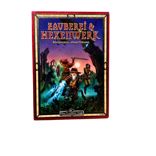 DSA Zauberei & Hexenwerk, RB3 Das schwarze Auge Box – SKU A14195 – Rollenspiel-Buch gebraucht kaufen bei Brettspielimperium