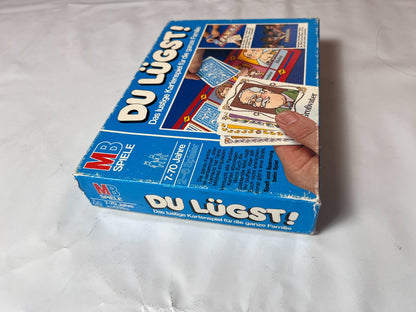 Du lügst! von MB Spiele Familienspiel Brettspiel Kartenspiel 1980 vollständig - Ansicht 7