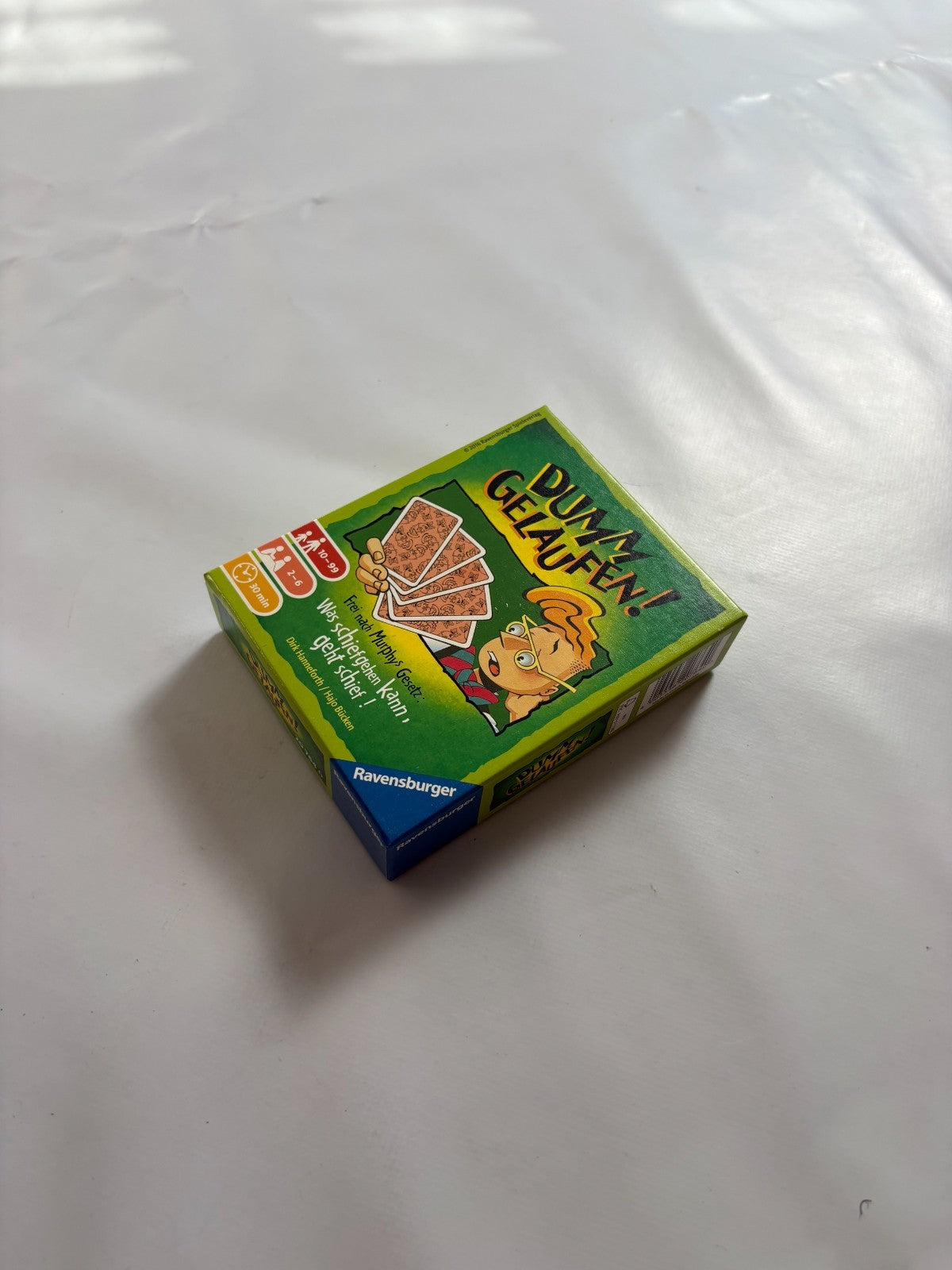 Dumm gelaufen! Ravensburger Reisespiel Mitbringspiel Spiel - Vollständig - Ansicht 4