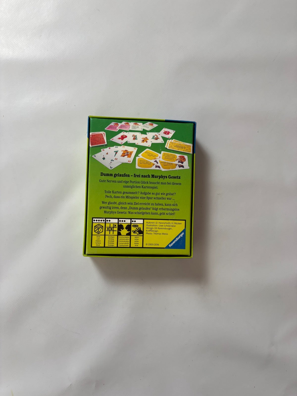 Dumm gelaufen! Ravensburger Reisespiel Mitbringspiel Spiel - Vollständig - Ansicht 9