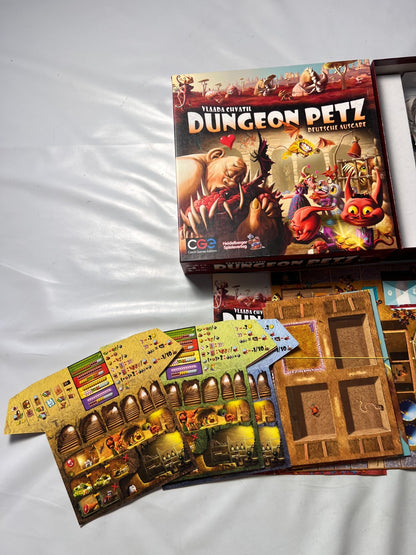 Dungeon Petz DEUTSCH Vlaada Chvátil deutsch 2013 Asmodee - Vollständig - Ansicht 3