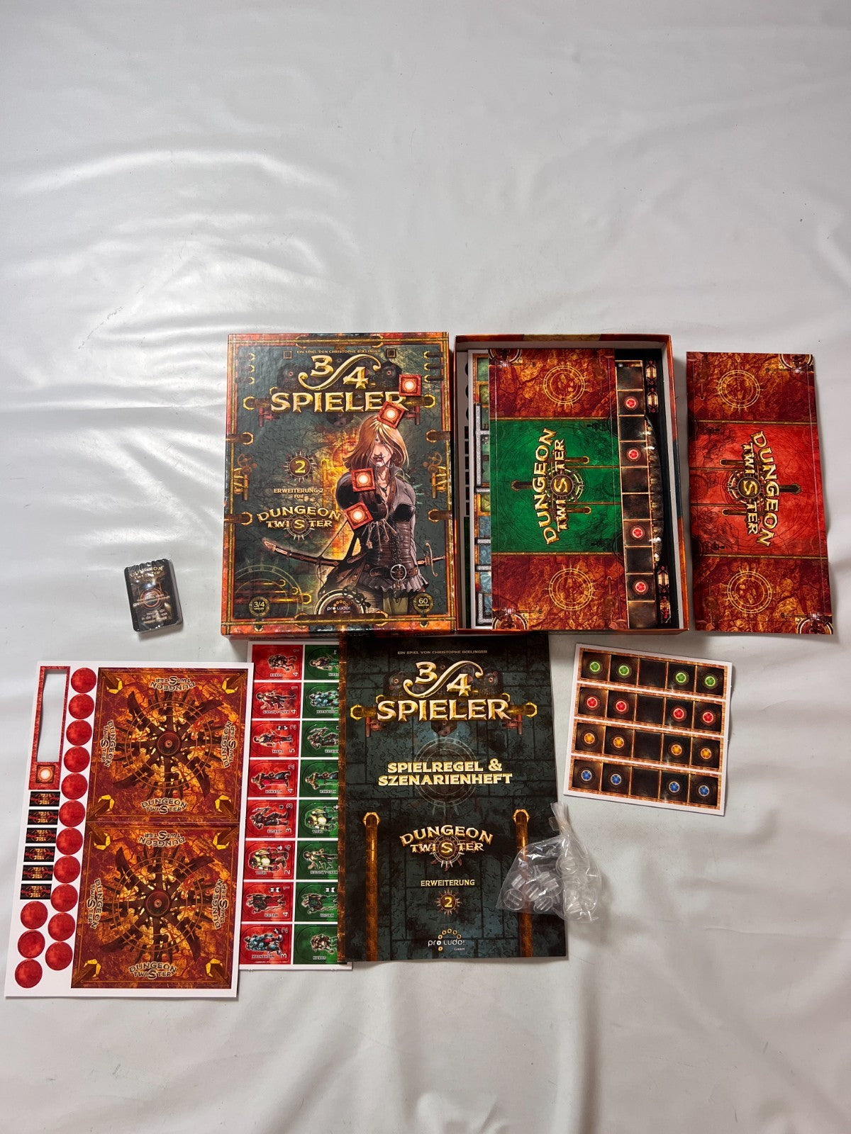 Dungeon Twister 3/4 Spieler 2. Erweiterung / Pro Ludo - unbespielt - Ansicht 2
