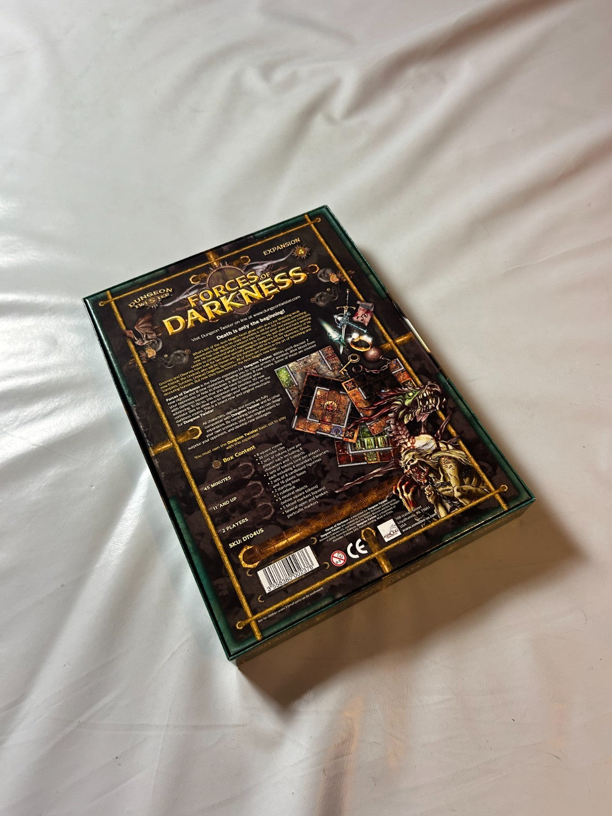 Dungeon Twister Forces of Darkness 4. Expansion englisch Asmodee - Unbespielt - Ansicht 11