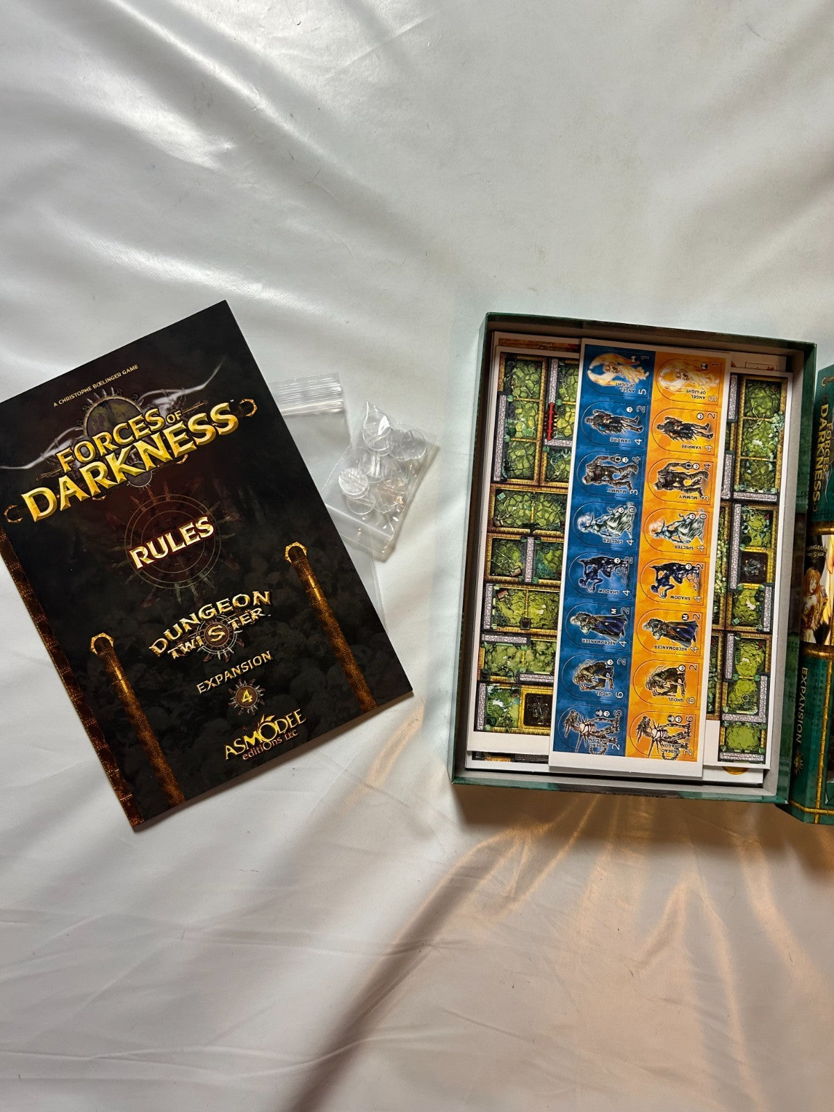 Dungeon Twister Forces of Darkness 4. Expansion englisch Asmodee - Unbespielt - Ansicht 6