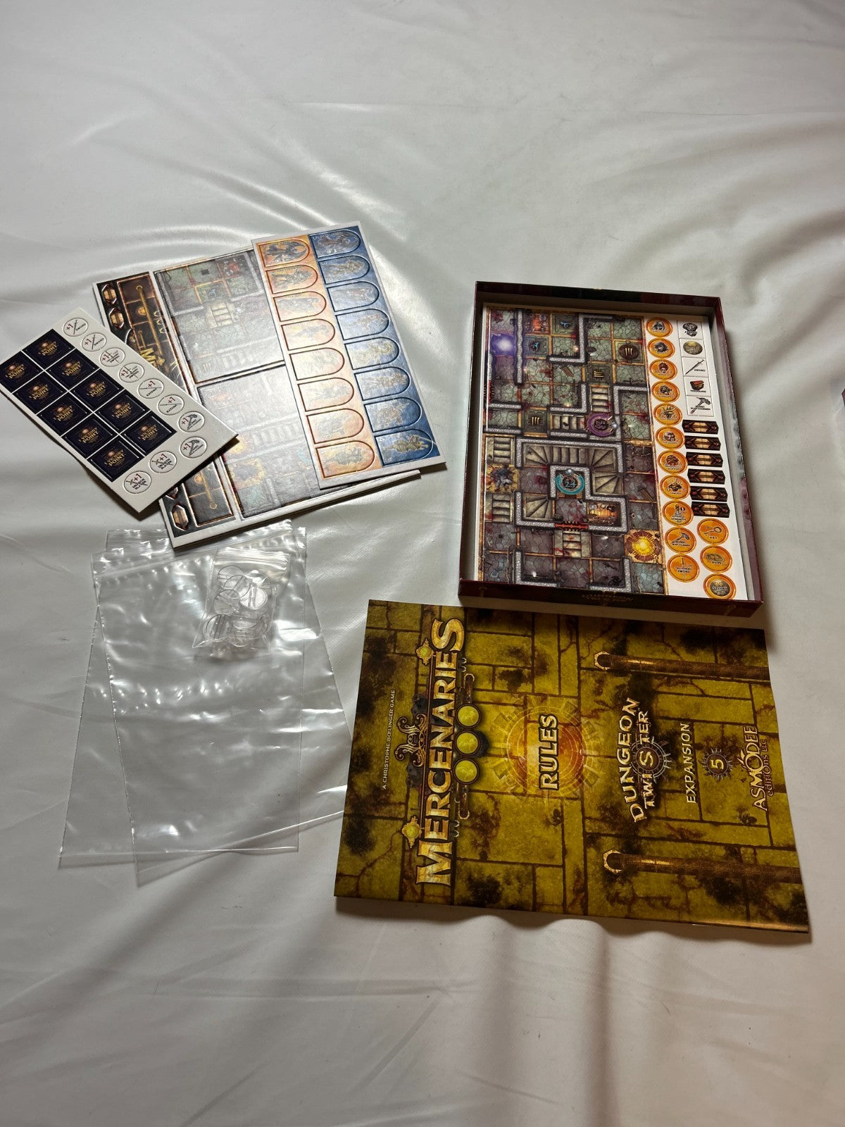 Dungeon Twister Mercenaries Expansion 5 englisch Asmodee  Unbespielt - Ansicht 7