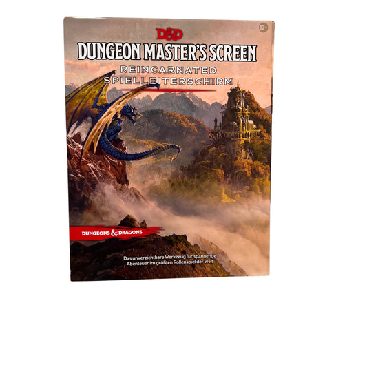 Dungeons and Dragons D&D Spielleiterschirm Reincarnated Deutsch – SKU A14257 – Gesellschaftsspiel gebraucht kaufen bei Brettspielimperium