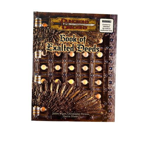 Dungeons & Dragons Book of Exalted Deeds Englisch – SKU A12798 – Rollenspiel-Buch gebraucht kaufen bei Brettspielimperium
