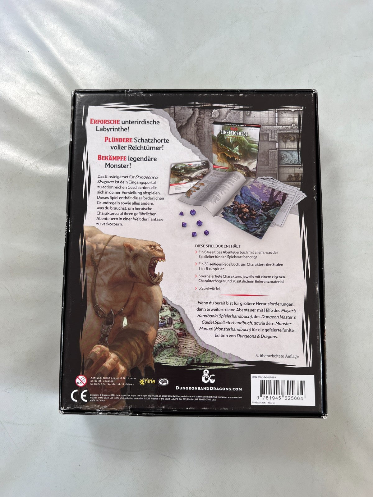 Dungeons & Dragons Einsteigerset – Deutsch – Vollständig - Ansicht 11
