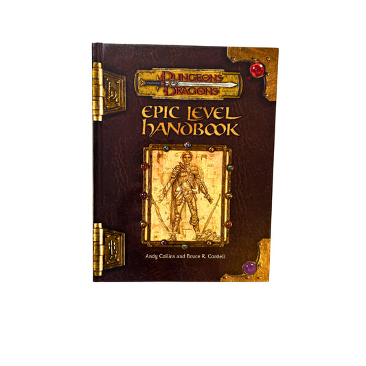 Dungeons & Dragons Epic Level Handbook Englisch – SKU A12772 – Rollenspiel-Buch gebraucht kaufen bei Brettspielimperium