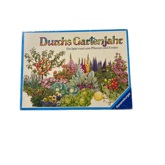 Durchs Gartenjahr - Ravensburger Brettspiel 1986 - Vollständig - Ansicht 1