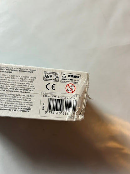 Dust Axis Gorillas Blutkreuz Korps Kampfaffen Squad  Neu in Folie - Ansicht 10