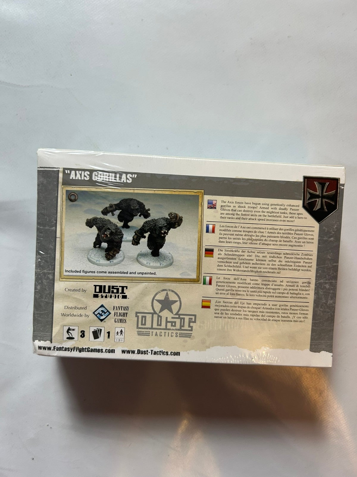 Dust Axis Gorillas Blutkreuz Korps Kampfaffen Squad  Neu in Folie - Ansicht 6