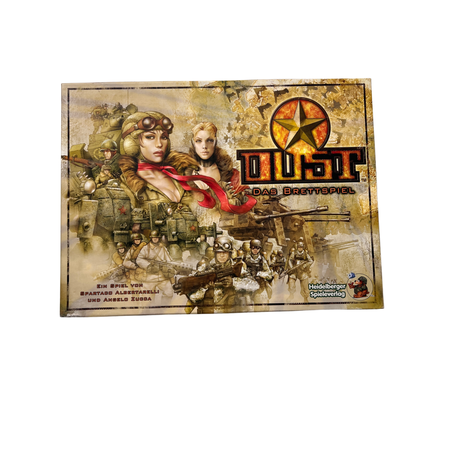DUST  Brettspiel  Deutsch  Paolo Parente  Heidelberger  Vollständig - Ansicht 1