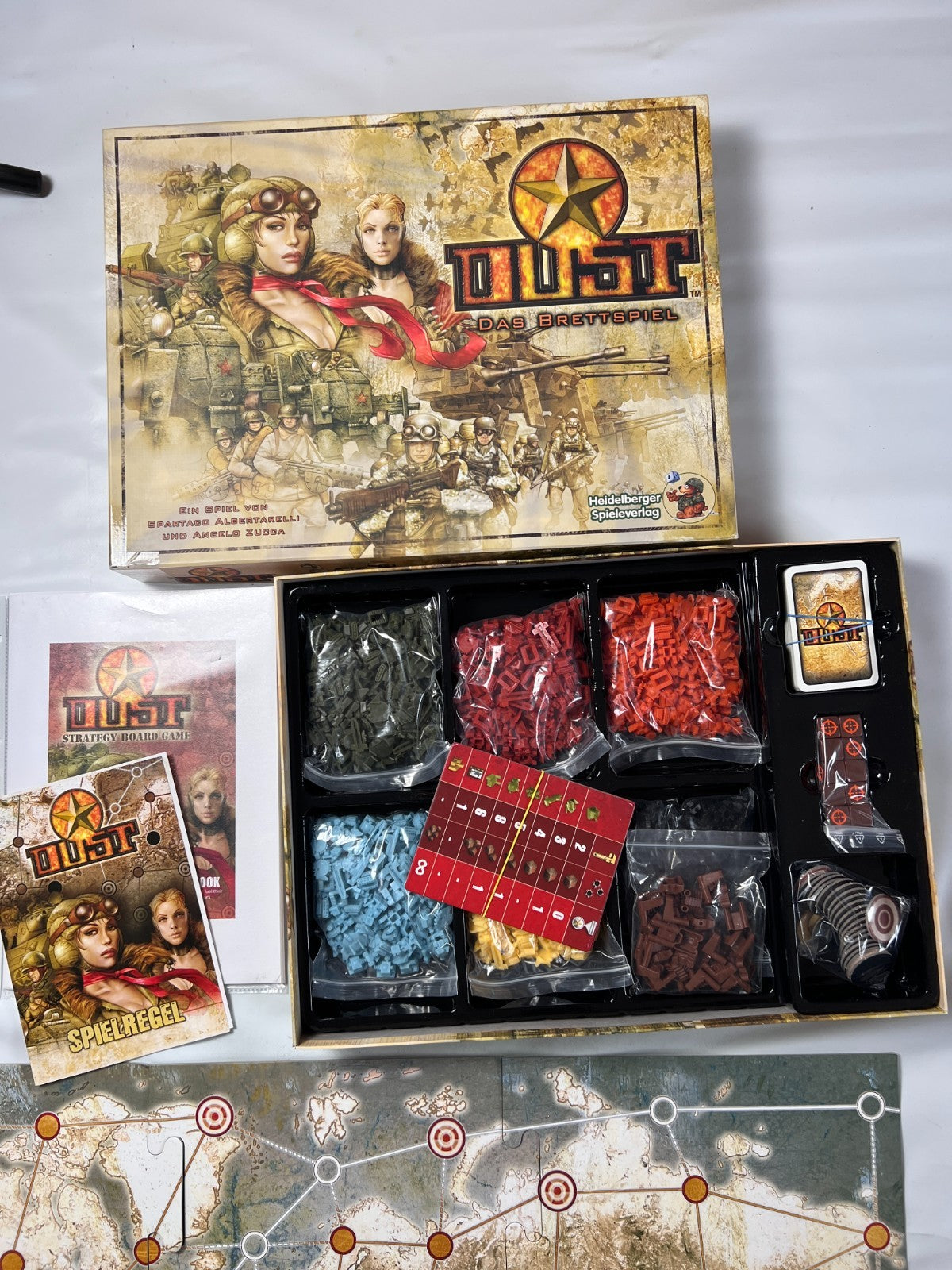 DUST  Brettspiel  Deutsch  Paolo Parente  Heidelberger  Vollständig - Ansicht 4