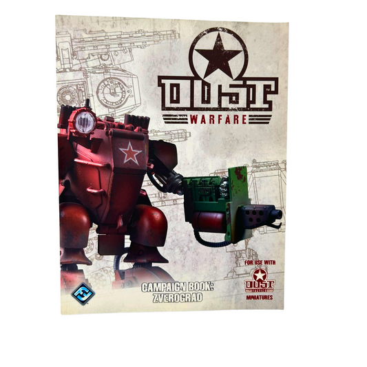 Dust Warfare Campaign Book Zverograd Englische Ausgabe Fantasy Flight Games - Ansicht 1