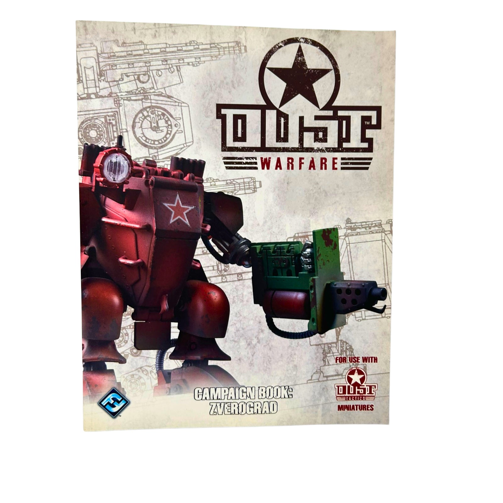 Dust Warfare Campaign Book Zverograd Englische Ausgabe Fantasy Flight Games – SKU A9906 – Rollenspiel-Buch gebraucht kaufen bei Brettspielimperium