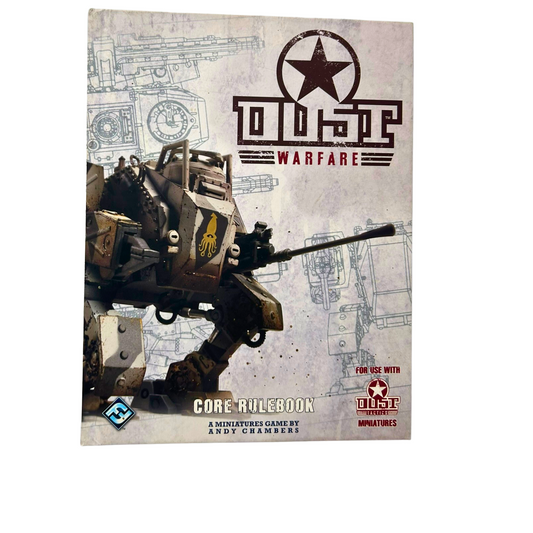 Dust Warfare Core Rulebook Englische Ausgabe Fantasy Flight Games - Ansicht 1