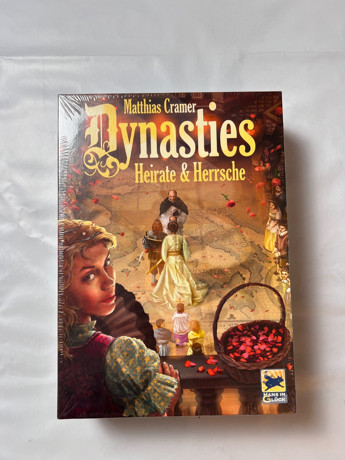 Dynasties - Heirate & Herrsche - Hans im Glück Schmid Spiele - NEU in Folie - Ansicht 2