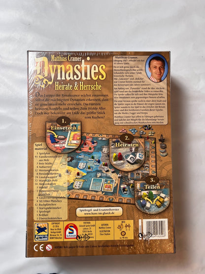 Dynasties - Heirate & Herrsche - Hans im Glück Schmid Spiele - NEU in Folie - Ansicht 7