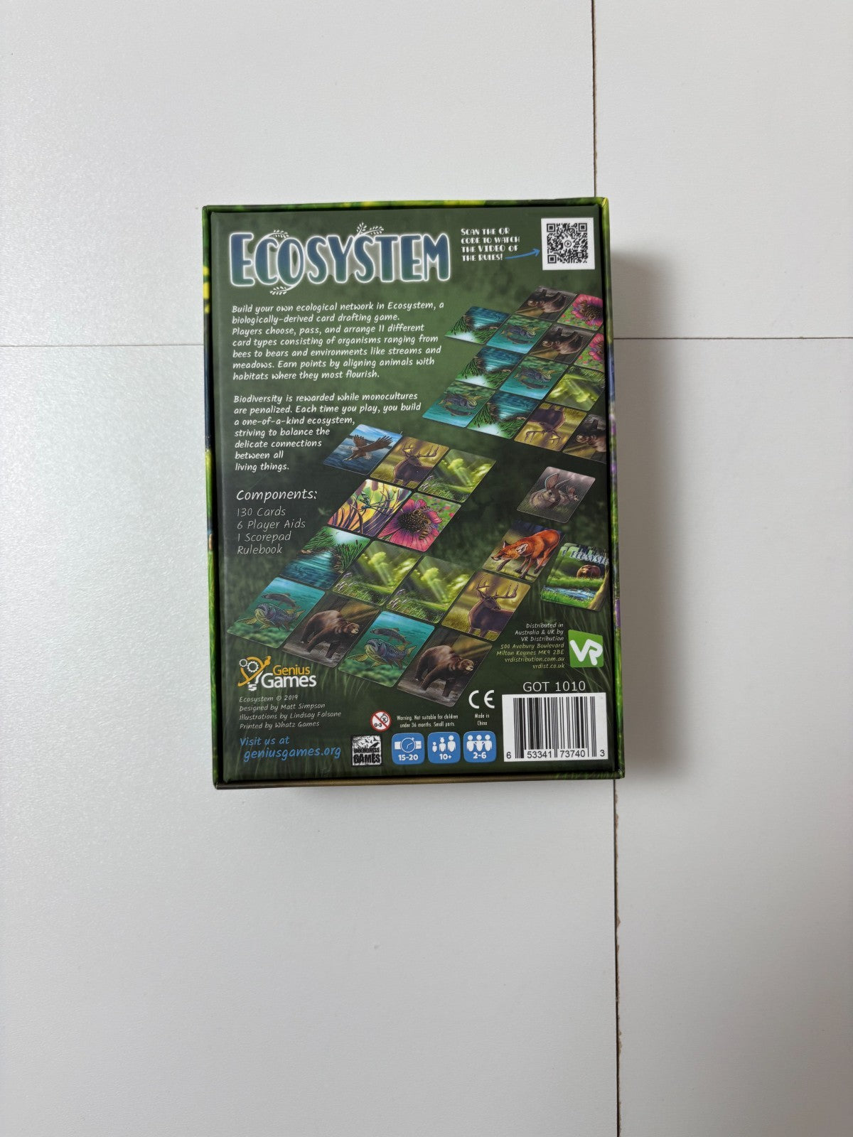 Ecosystem Ökologie-Lege-Spiel englische Ausgabe Genius Games - Vollständig - Ansicht 8