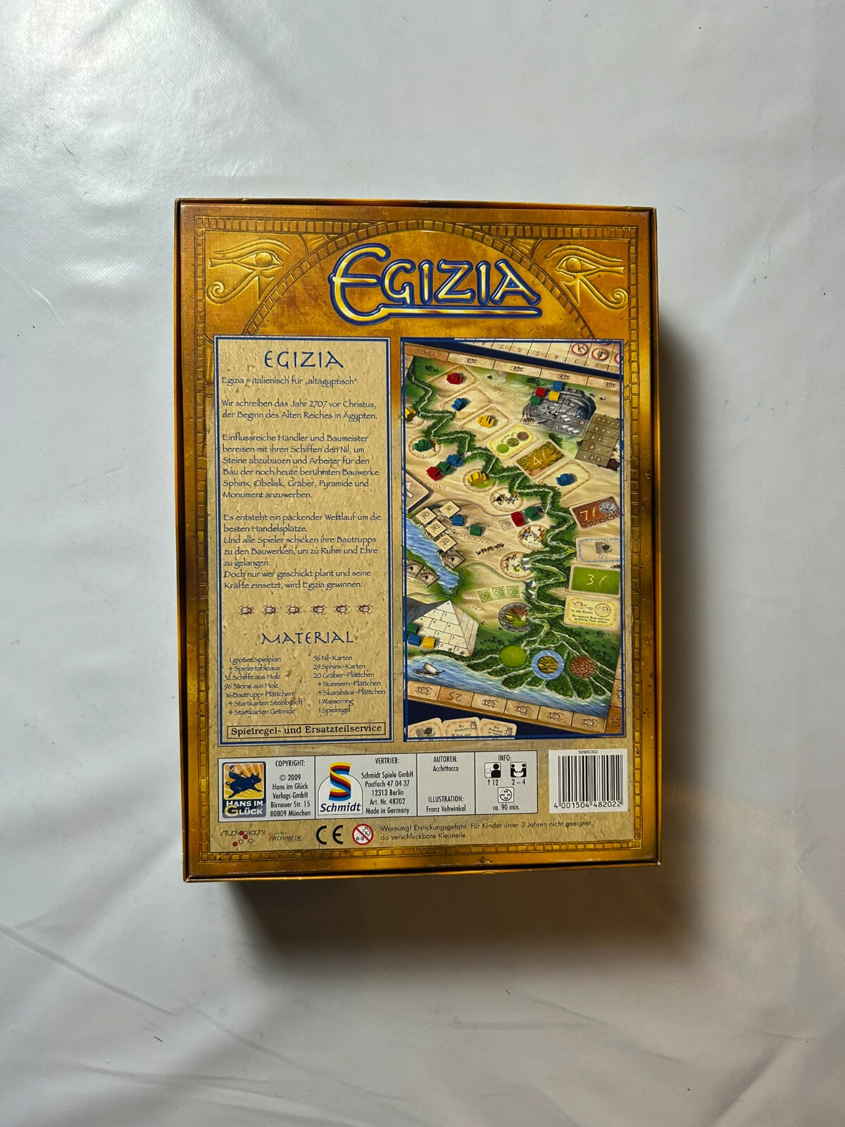 Egizia - Im Tal der Könige Brettspiel Hans im Glück 2009 - Vollständig - Ansicht 10