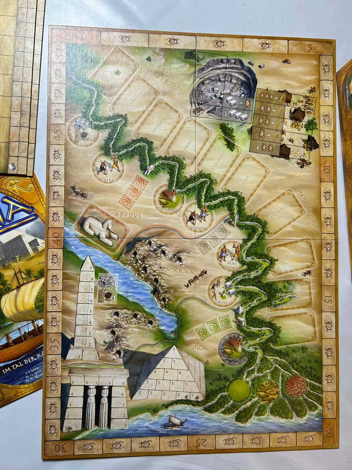 Egizia - Im Tal der Könige Brettspiel Hans im Glück 2009 - Vollständig - Ansicht 8
