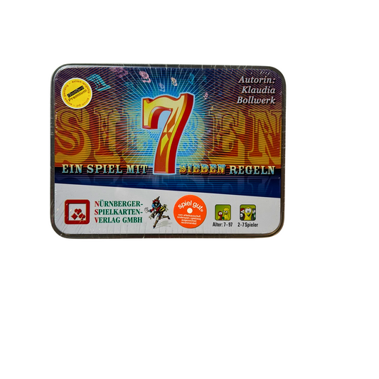 Ein Spiel mit 7 Regeln - Nürnberger Spielkarten Verlag NSV - Neu in Folie - Ansicht 1