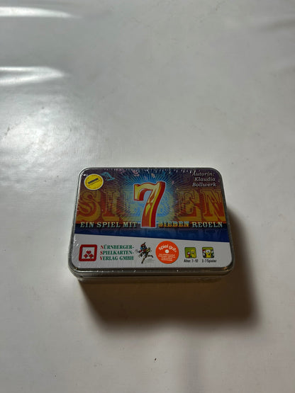 Ein Spiel mit 7 Regeln - Nürnberger Spielkarten Verlag NSV - Neu in Folie - Ansicht 4