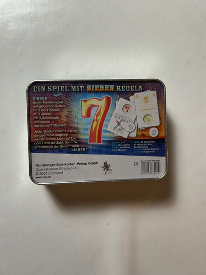 Ein Spiel mit 7 Regeln - Nürnberger Spielkarten Verlag NSV - Neu in Folie - Ansicht 5
