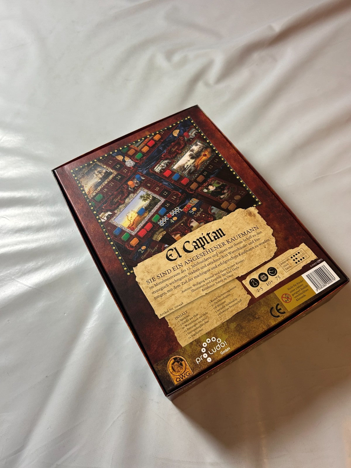 El Capitan Brettspiel Pro Ludo 200448 - Unbespielt - Ansicht 11