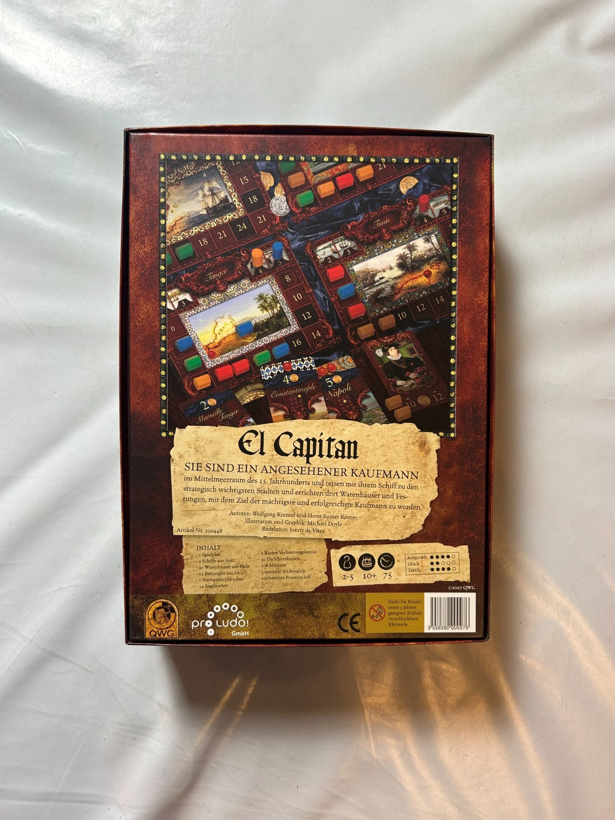 El Capitan Brettspiel Pro Ludo 200448 - Unbespielt - Ansicht 8