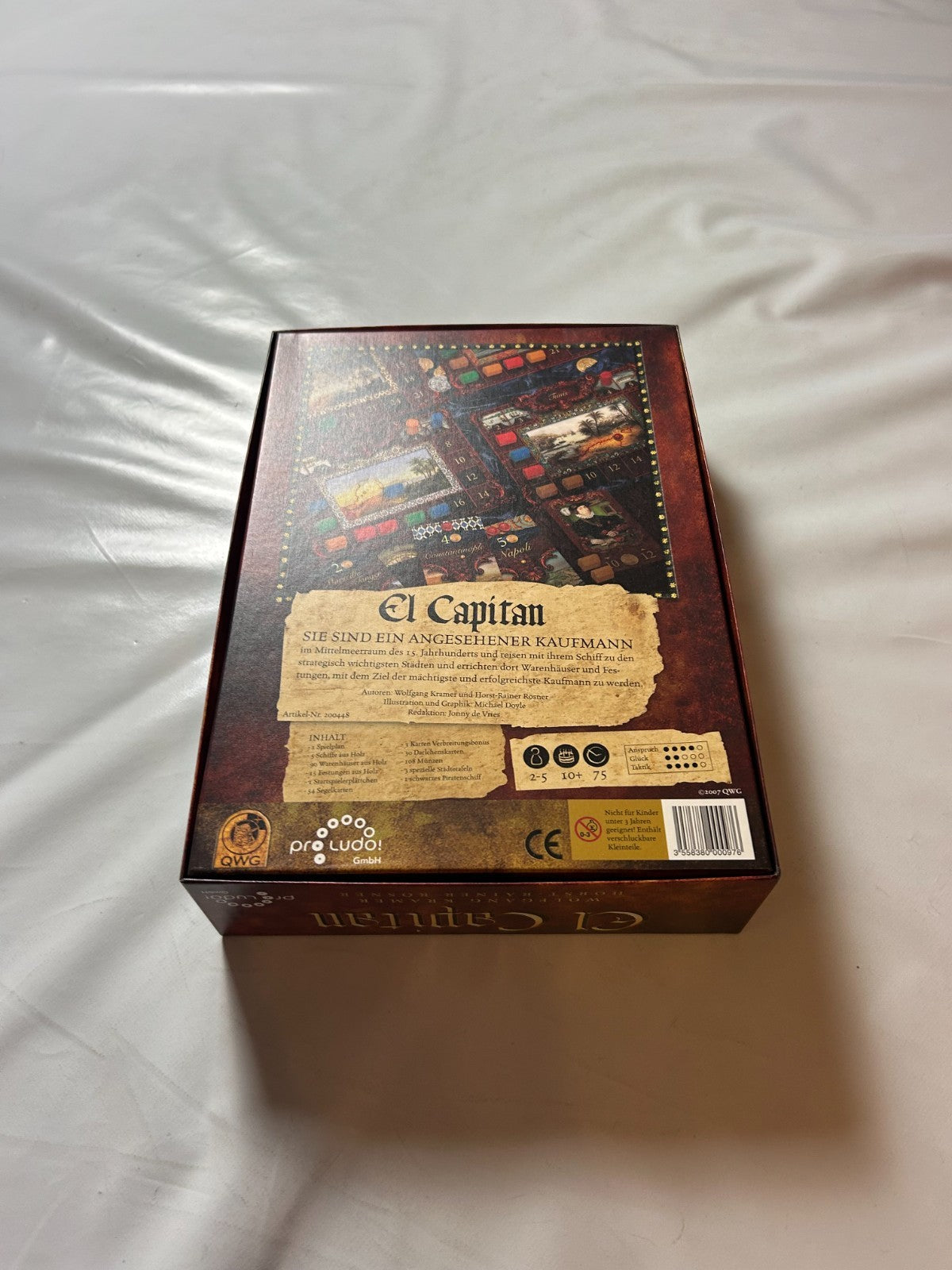 El Capitan Brettspiel Pro Ludo 200448 - Unbespielt - Ansicht 9