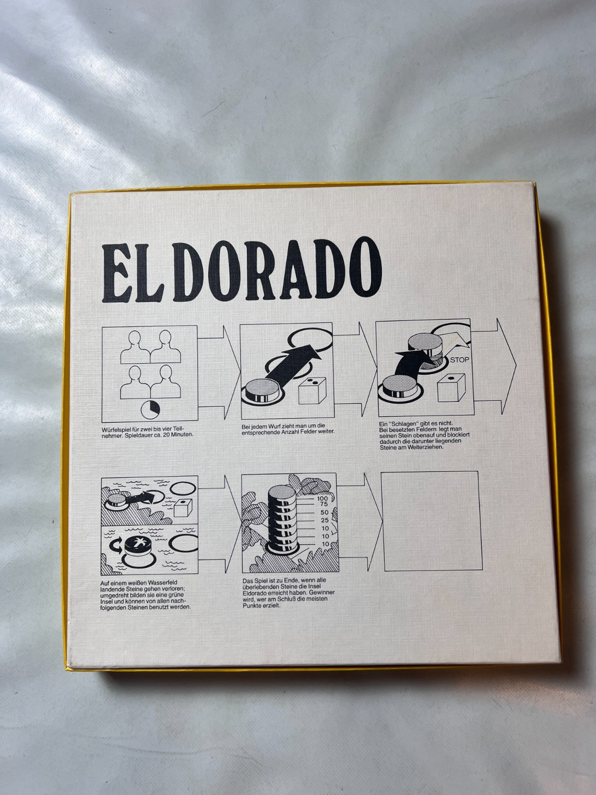 El Dorado Berliner Spielе – Vintage Brettspiel 1970er Vollständig - Ansicht 9