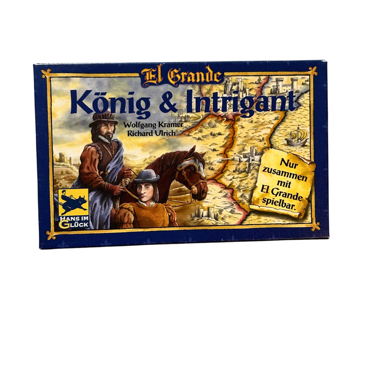 El Grande - ERWEITERUNG - König und Intrigant – SKU A12328 – Gesellschaftsspiel gebraucht kaufen bei Brettspielimperium