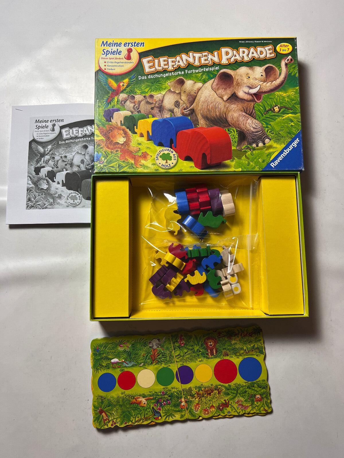 Elefanten Parade Ravensburger Brettspiel Spiel Gesellschaftsspiel- Vollständig - Ansicht 3