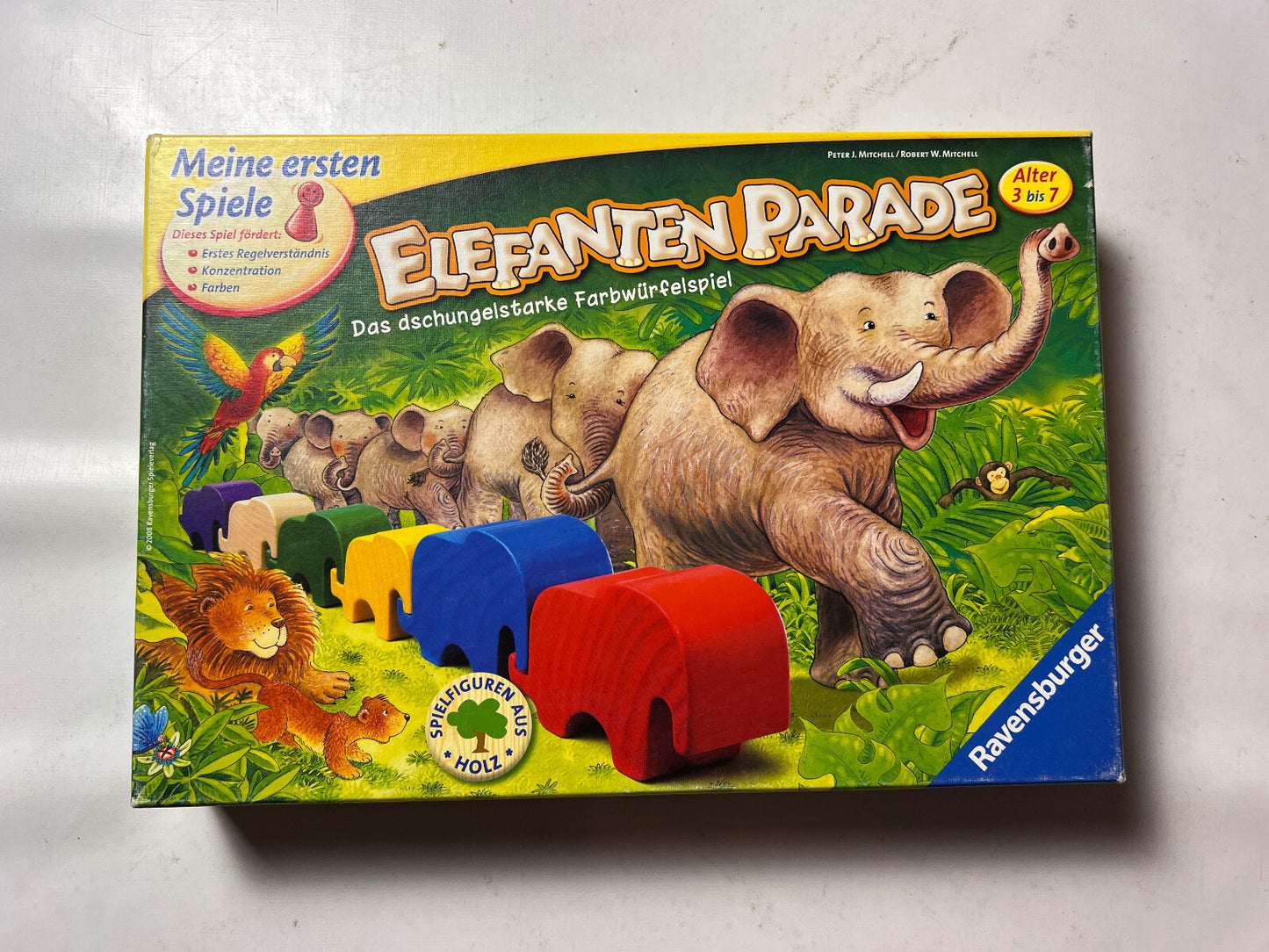 Elefanten Parade Ravensburger Brettspiel Spiel Gesellschaftsspiel- Vollständig - Ansicht 4