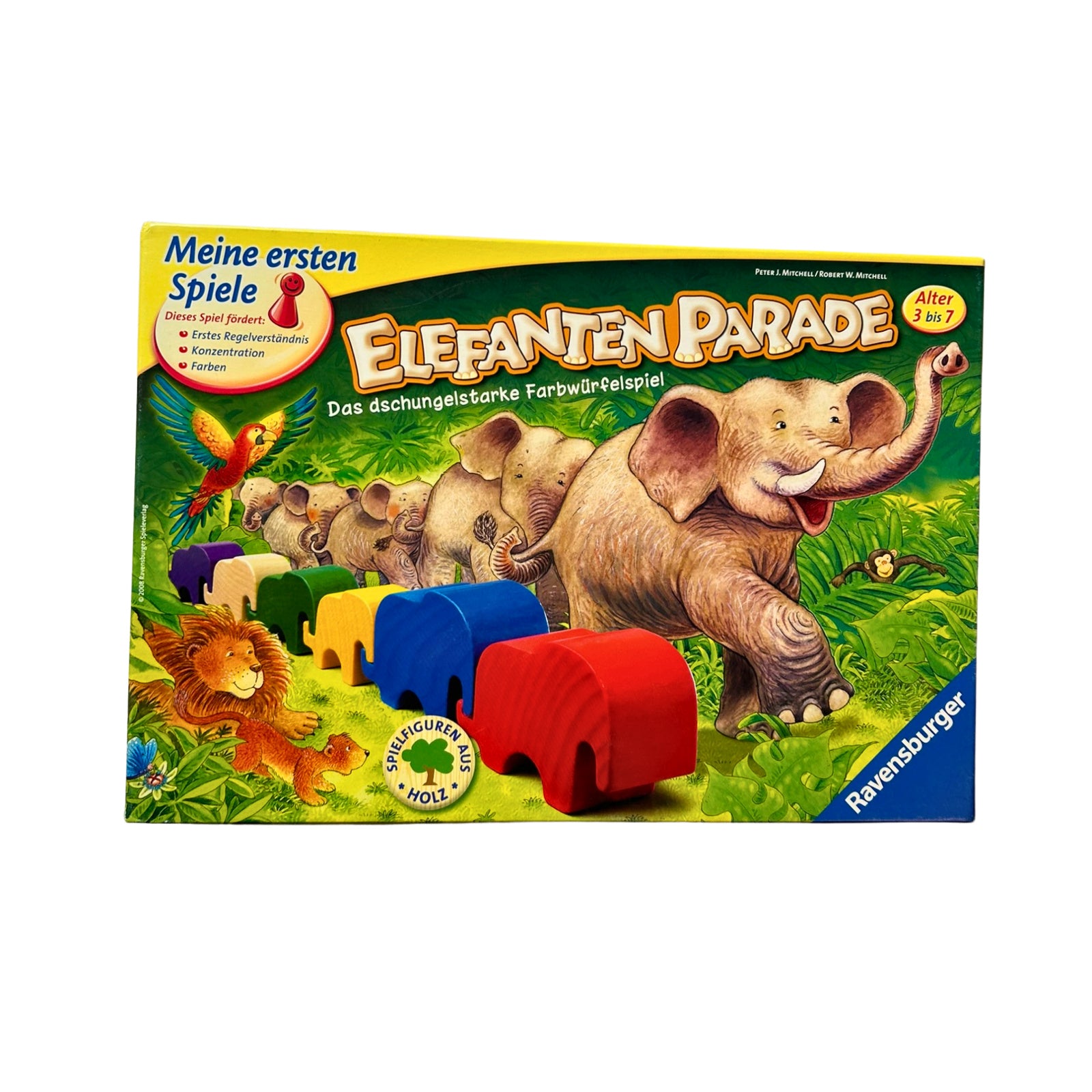 Elefanten Parade - Ravensburger GW1106 – SKU A5494 – Gesellschaftsspiel gebraucht kaufen bei Brettspielimperium